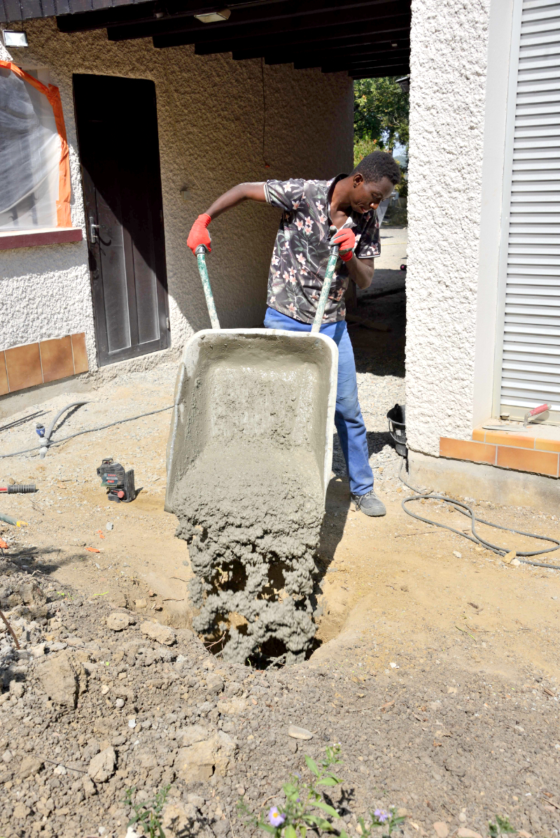 Travaux de rénovation d'une véranda après sinistre dans la région toulousaine